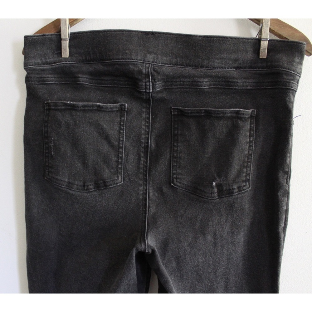 Spanx Distressed Skinny Jeans XL 14 Preowned - Picture 8 of 9